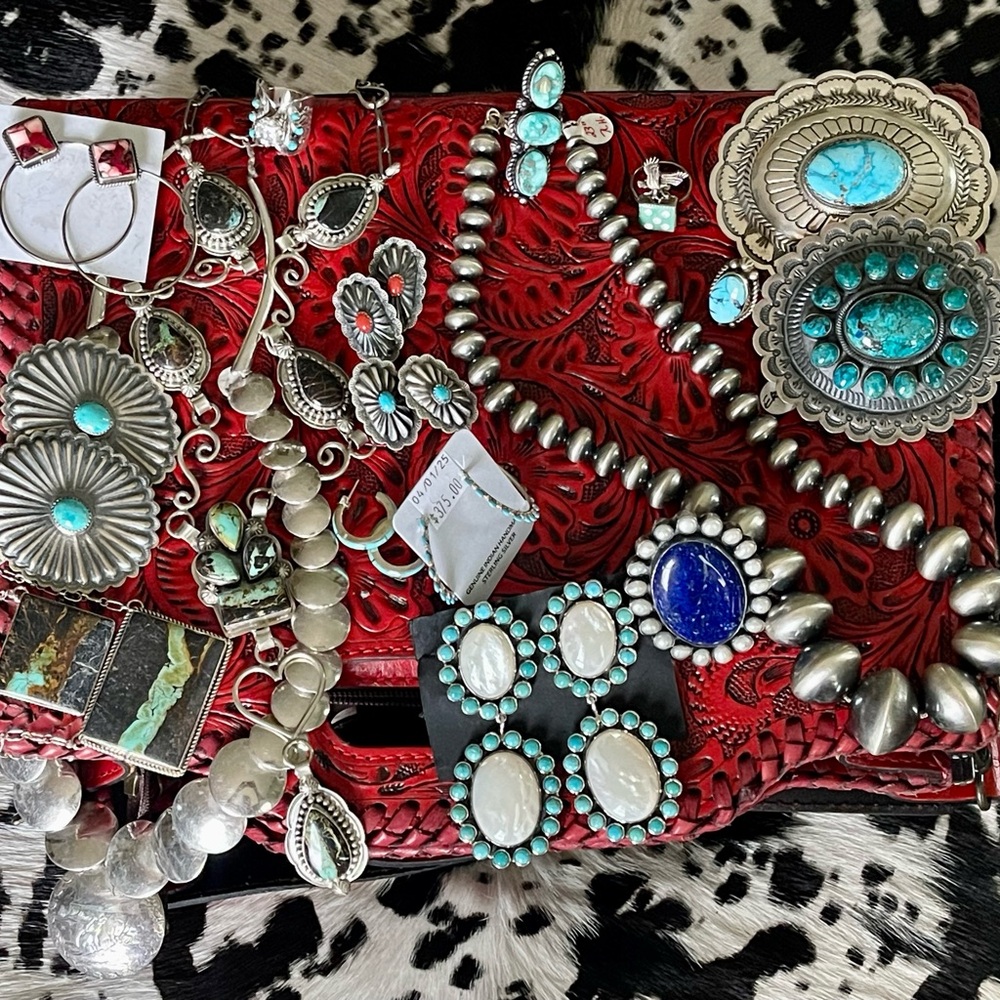 Native American Turquoise & Sterling Silver Jewelry
